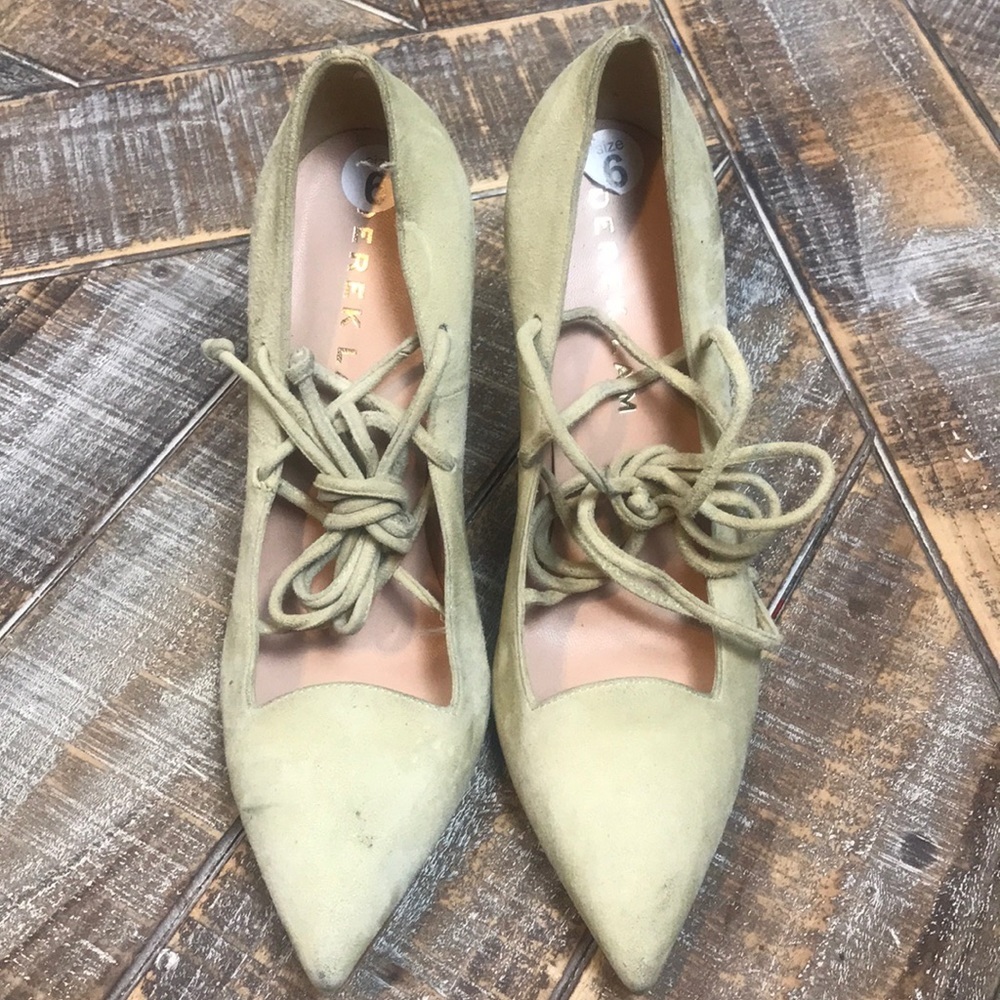 Derek Lam suede pumps straps. Super sexy. Size 6.